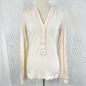 Free People Hooded Henley